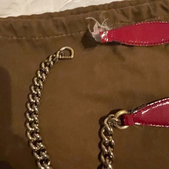 Gucci soho medium chain bag pink patent leather - Picture 4 of 7